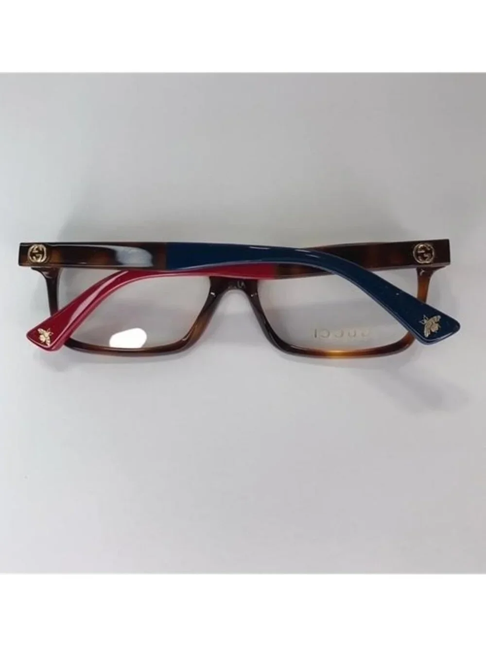 New Authentic - Gucci GG0168O 008 Rectangle Eyeglasses